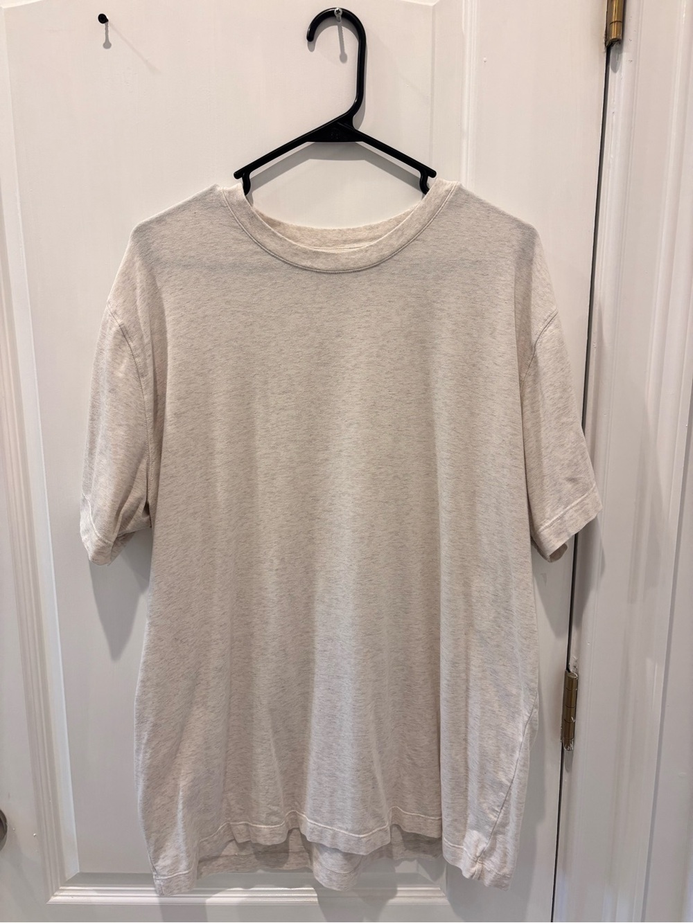 Fabletics Soft Crewneck T-Shirt - Cream